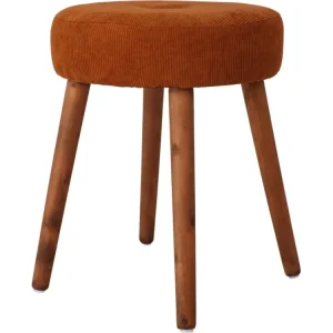 Sgabello misura 35x45cm colore marrone ruggine