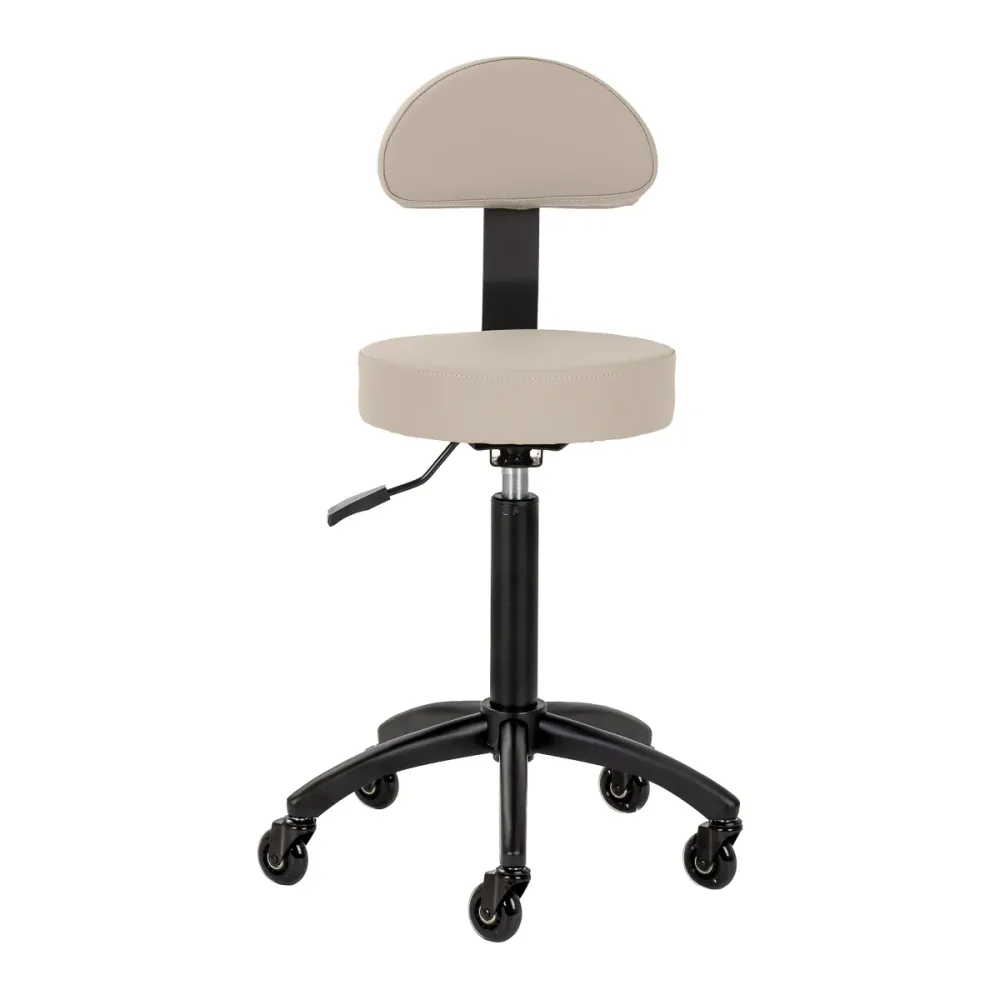 Sgabello multifunzione con schienale | Gabbiano D026 (beige)