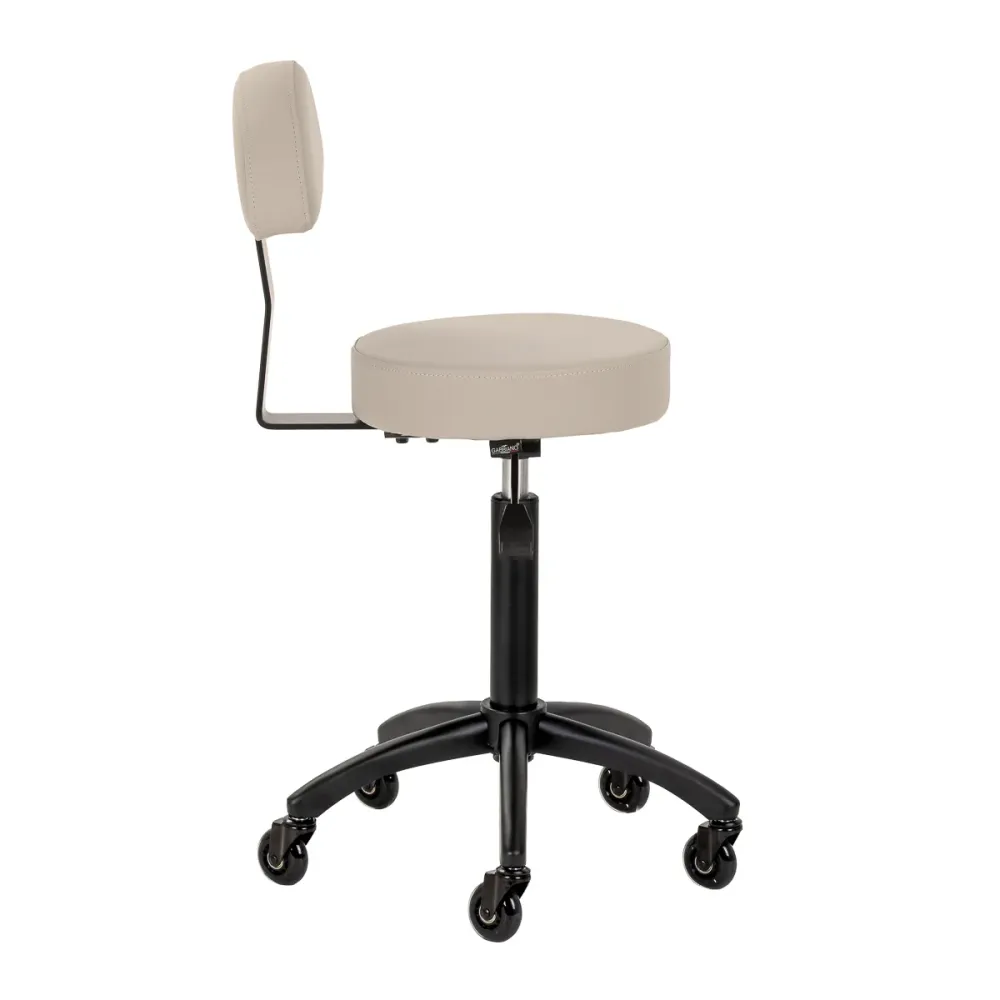Sgabello multifunzione con schienale | Gabbiano D026 (beige)