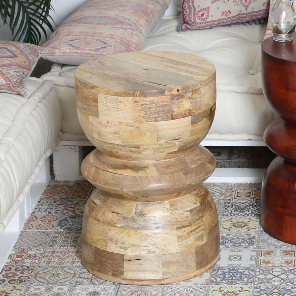 Sgabello orientale Milano Naturale
