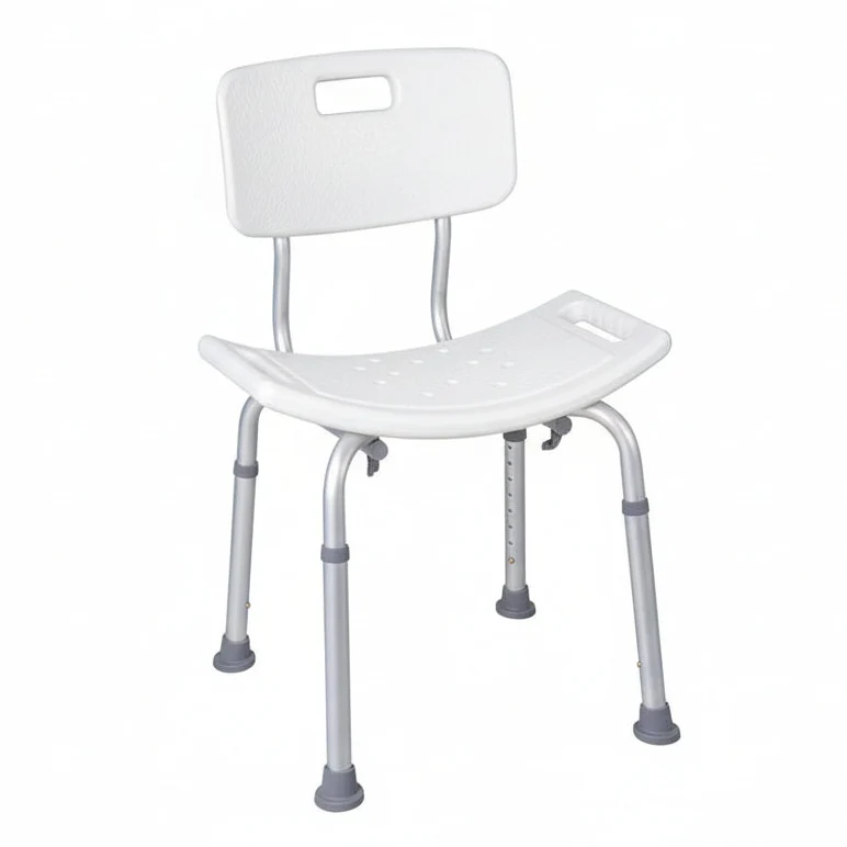 Sgabello per doccia con schienale ONDA RS829