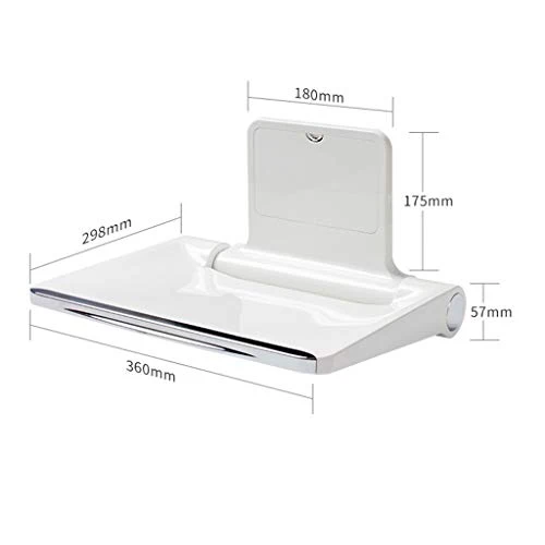 Sgabello per il bagno Doccia Doccia Sgabello Doccia Pieghevole Bagno Antiscivolo Anziani Donne Gravidanza Xuanguan Appeso...