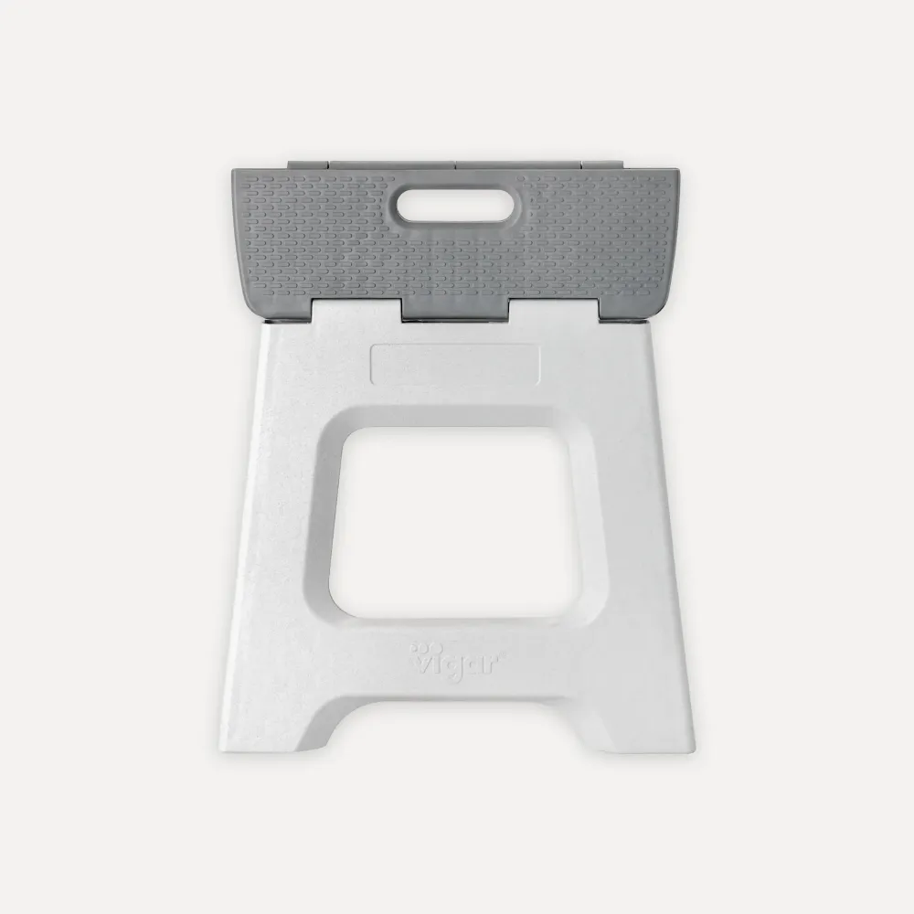 Sgabello pieghevole 32 cm con bioplastiche