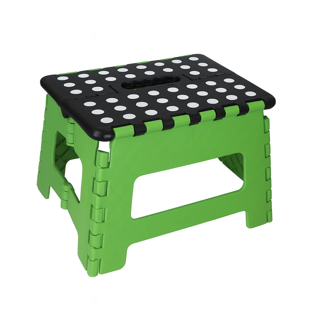Sgabello plastica pieghevole per bambini con manico max 20 kg