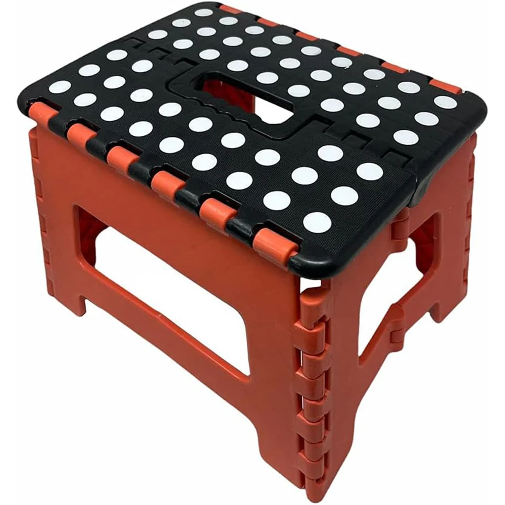 Sgabello plastica pieghevole per bambini con manico max 20 kg