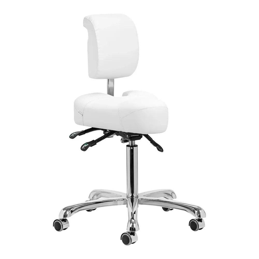 Sgabello podologico Giovanni 1005 bianco
