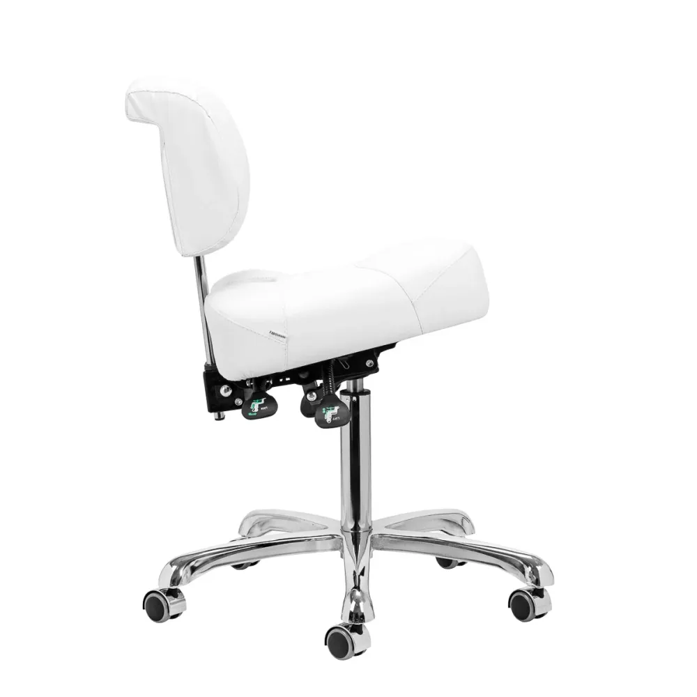 Sgabello podologico Giovanni 1005 bianco