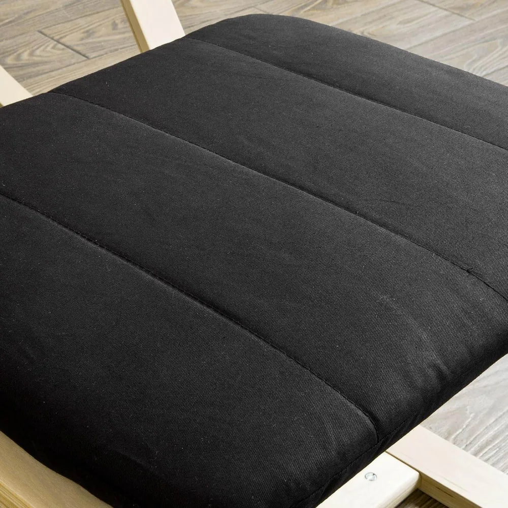 sgabello | poggiapiedi | Sgabello Nero | Modello FST38-SCH