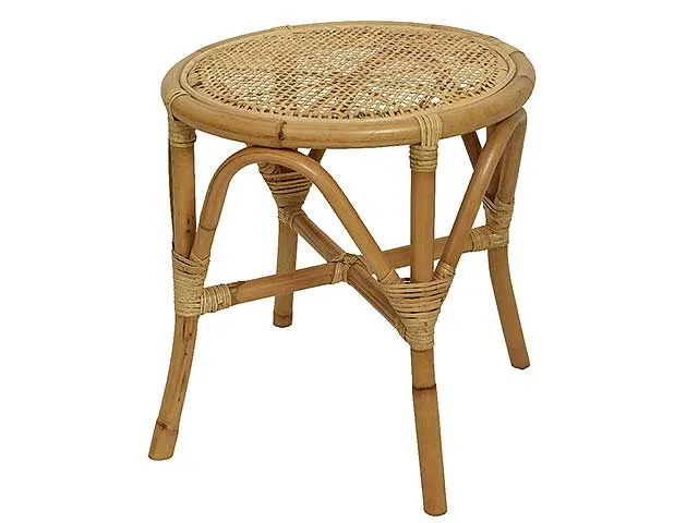 Sgabello rattan naturale 827342