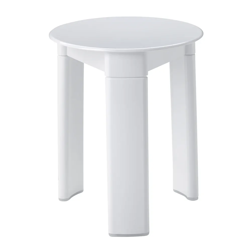 Sgabello resine termoplastiche Gedy modello Trio - Bianco