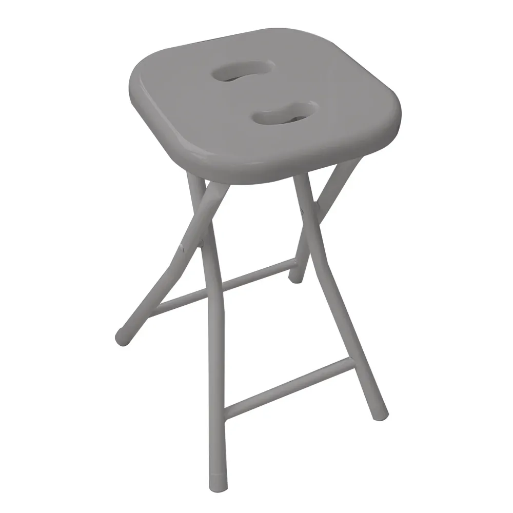 Sgabello richiudibile Gedy - Grigio