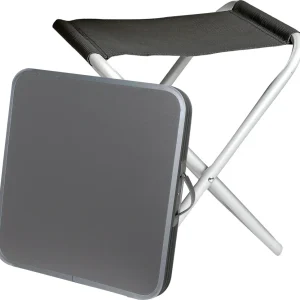 Sgabello + ripiano Hoggy Set (nero)