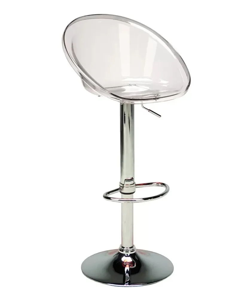 Sgabello Sphere policarbonato gas - Trasparente