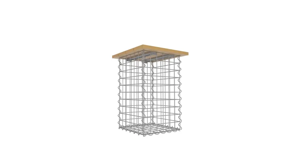Sgabello spirale MW 5 x 5 TEAK