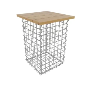 Sgabello spirale MW 5 x 5 TEAK