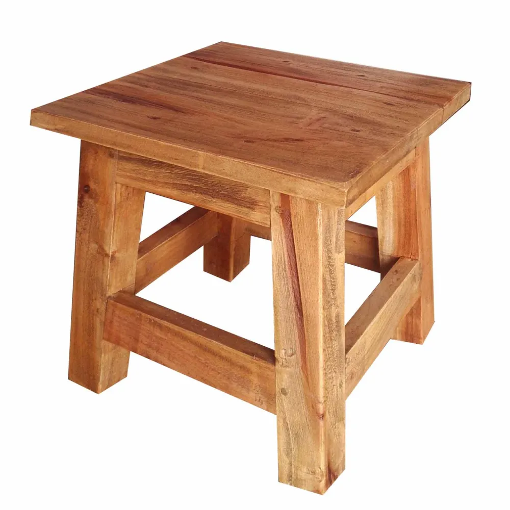 Sgabello teak Aurora