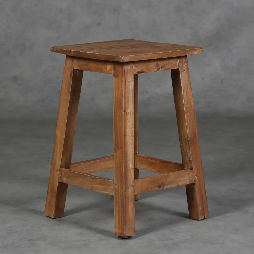 Sgabello teak Remo