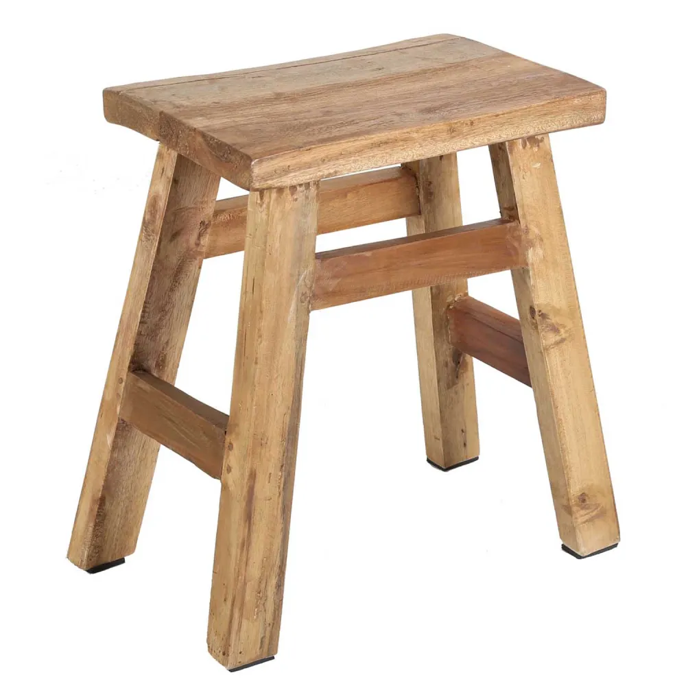Sgabello teak Rocco