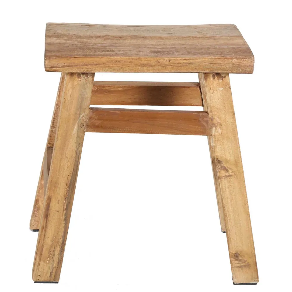 Sgabello teak Rocco