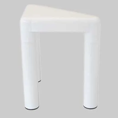 Sgabello Trio Abs Bianco Made Italy