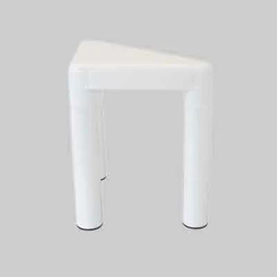 SGABELLO 'TRIO' Bianco. Prezzo per Pezzo.