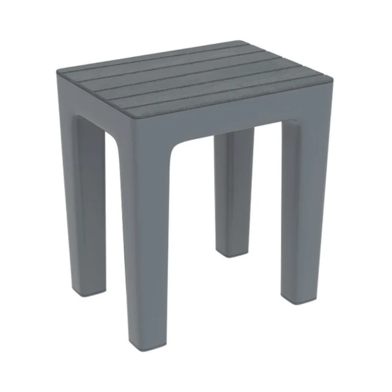 SGABELLO WOODY GRIGIO 38X29XH41,5 CM