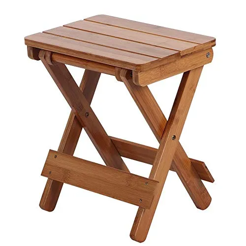 Boquite Sgabello con Gradino, Sgabello con Gradino Pieghevole, Sgabello Pieghevole Pieghevole per Uso Domestico Sedia da P...