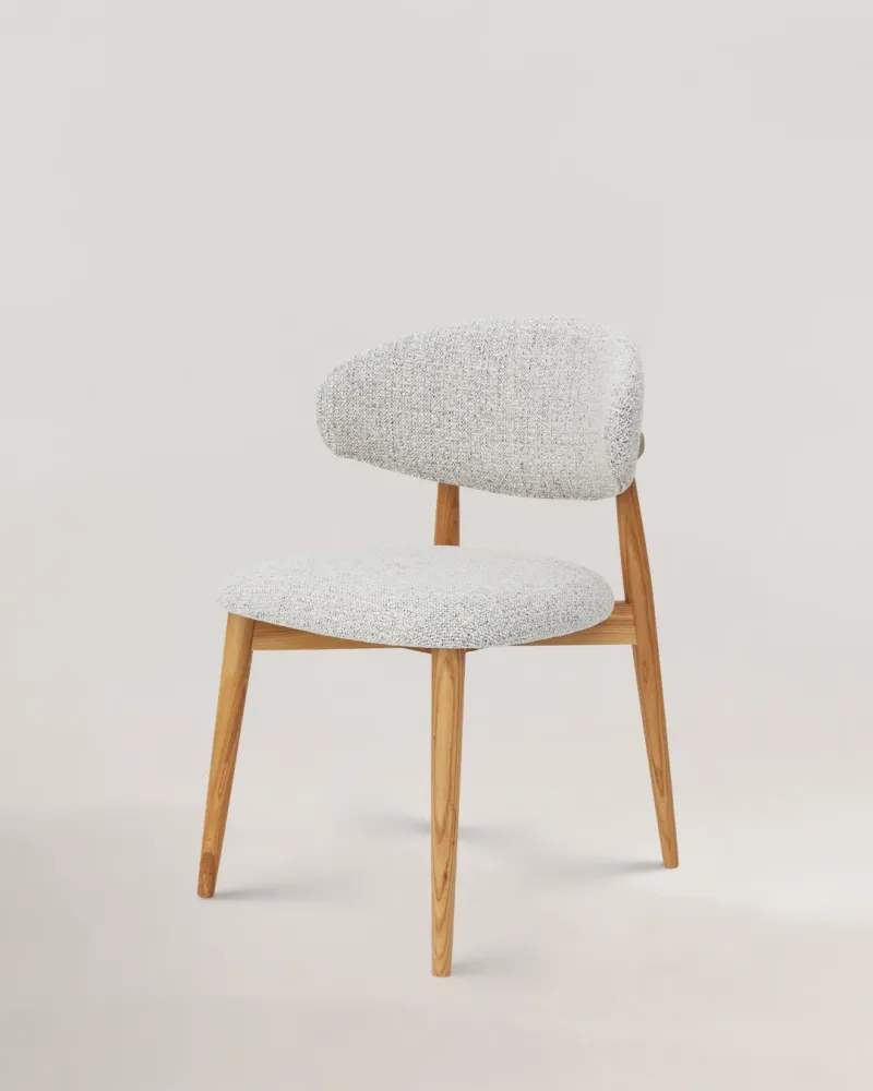 Sheila sedia legno naturale