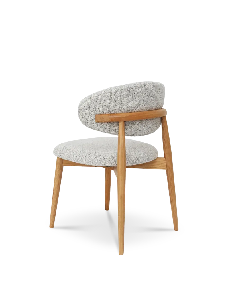 Sheila sedia legno naturale