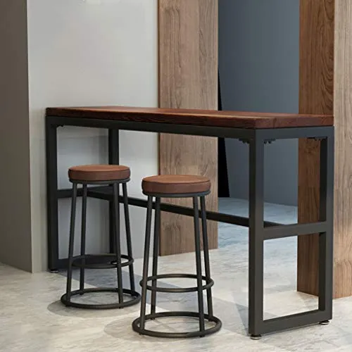 Sgabelli Cucina Moderni Sgabelli da bar Sgabello alto pelle PU con poggiapiedi Sgabelli da bar del bancone del caffè del c...