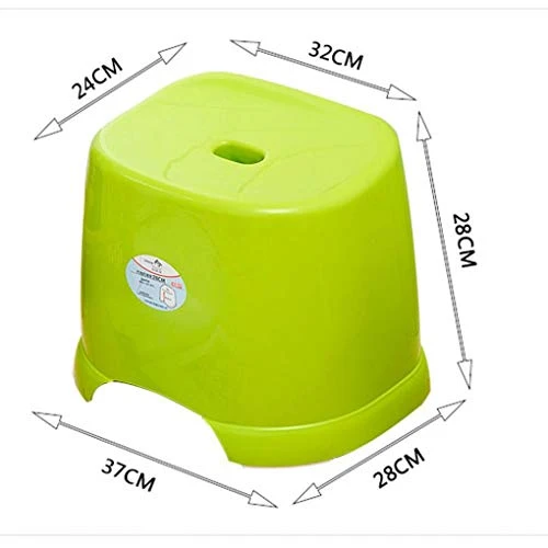 SHJMANPA Sedia da Doccia, Sgabello Antiscivolo da Bagno Spesso Panca Plastica da Bagno Sgabello da Lavanderia per Tavolino...