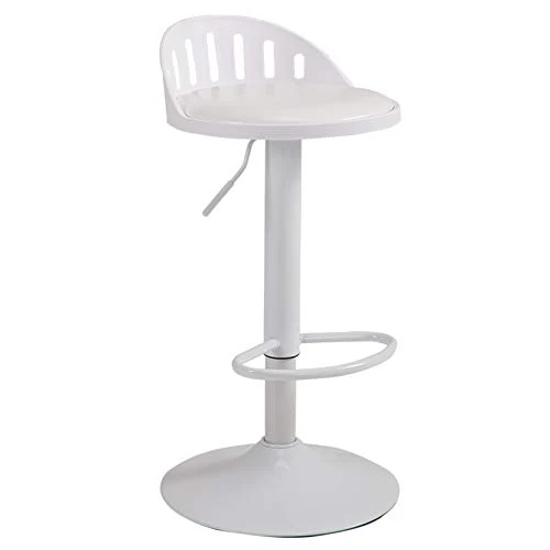 Multi Regolabile-Scopo Sgabello Olio Cera Pelle Swivel Bar Stools con Mid-Indietro E Chrome Baseper Clinica Spa Saloni di...