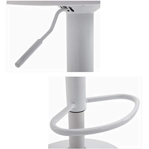 Multi Regolabile-Scopo Sgabello Olio Cera Pelle Swivel Bar Stools con Mid-Indietro E Chrome Baseper Clinica Spa Saloni di...