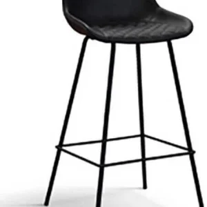 SIRIUS - sgabello moderno cm 36 x 44 x 100 h Antracite Milani Home