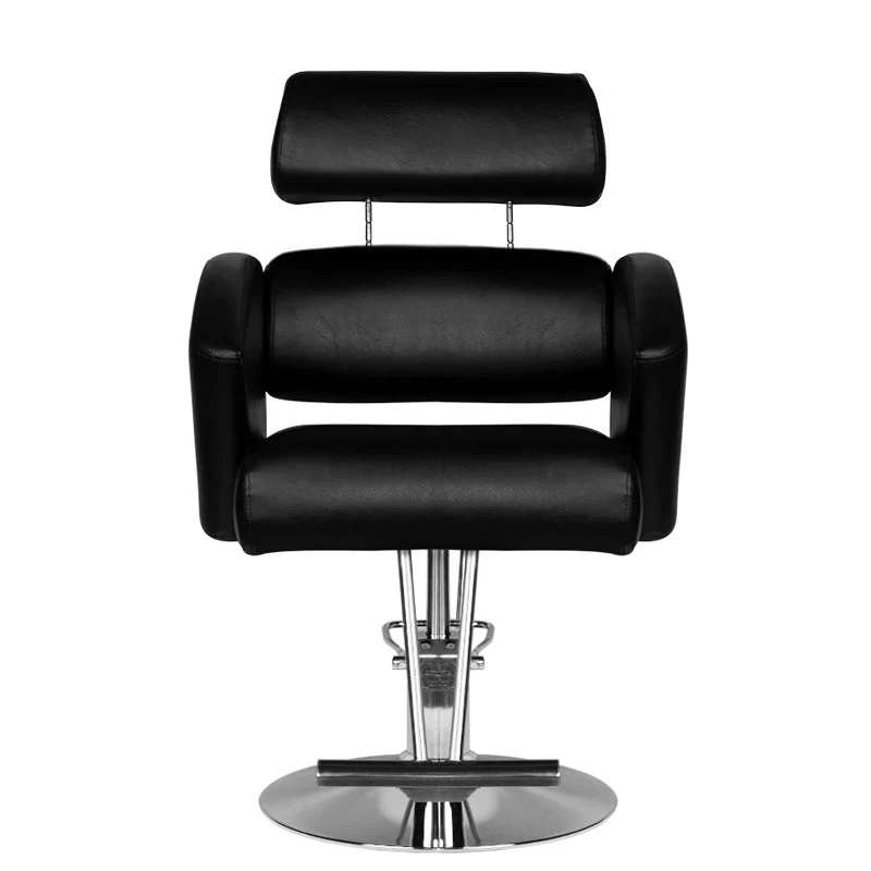 Sistema capelli hs02 sedia da barbiere nera