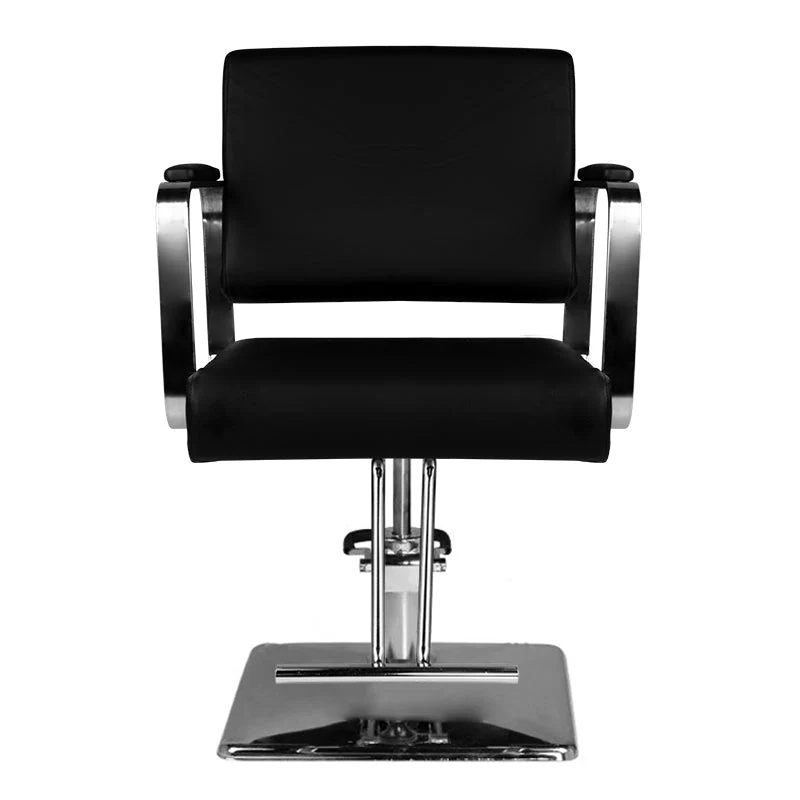 Sistema capelli hs202 sedia da barbiere nera