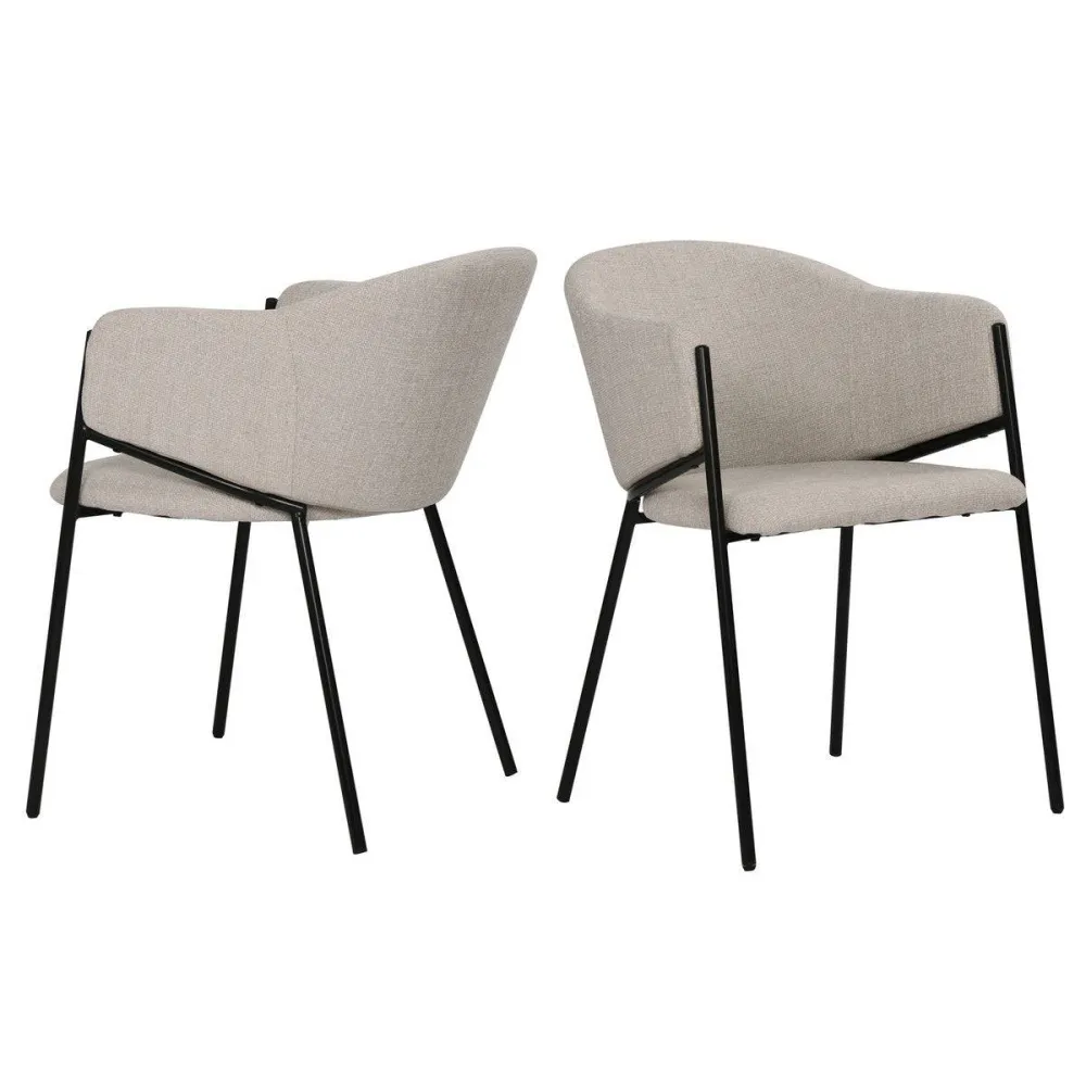 Set di 2 poltrone con tessuto strutturato SIT MOEBEL