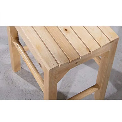 Sgabello per Doccia Sgabello da Bagno Cedro Sgabello Legno Antisettico Impermeabile Sgabello da Doccia Sgabello Sgabello B...