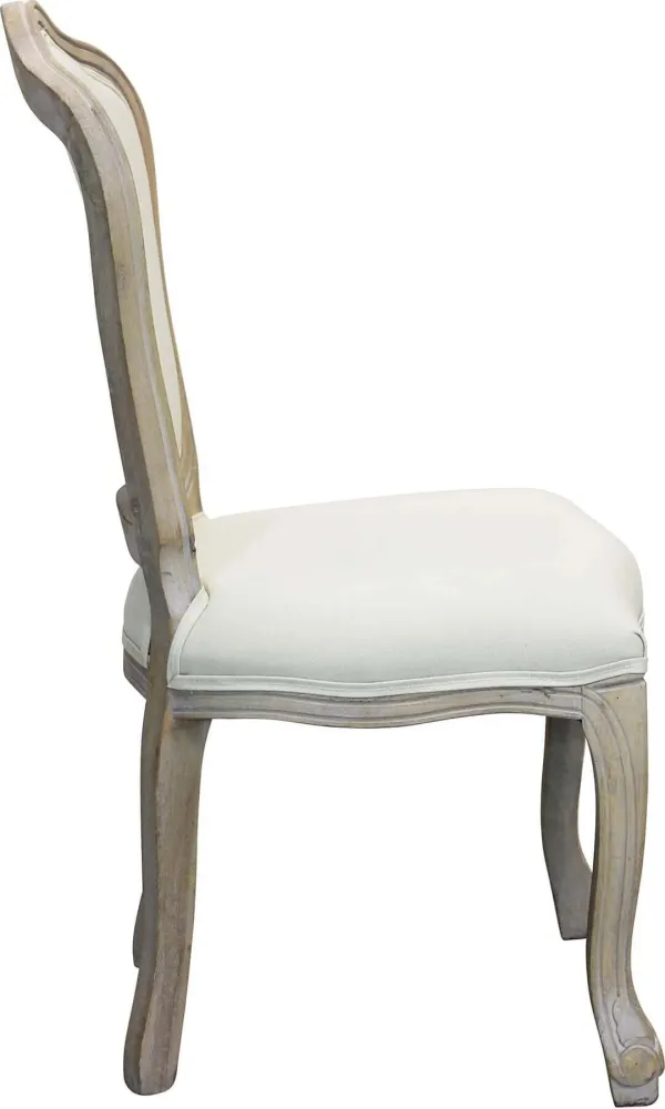 SLON - sedia vintage tessuto Beige Milani Home