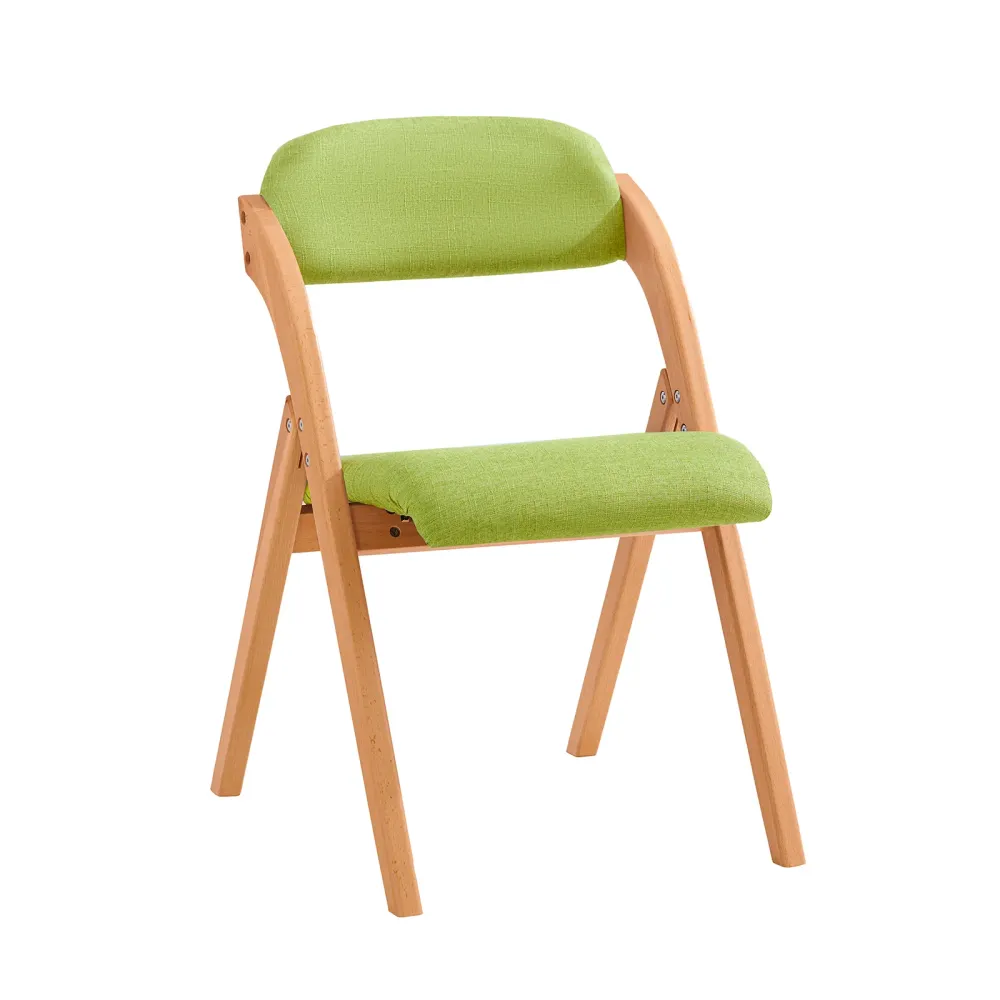 SoBuy Sedia pieghevole faggio 47x60x77cm FST92-GR