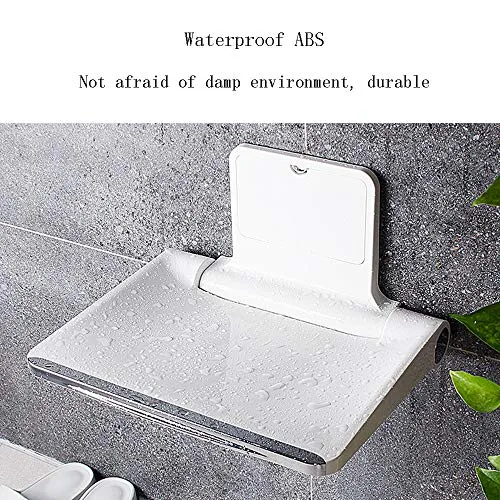 Sgabello da Bagno Sgabello Muro Sgabello Pieghevole Bagno con Doccia Sgabello da Bagno Parete Sgabello per Scarpe da Ingre...
