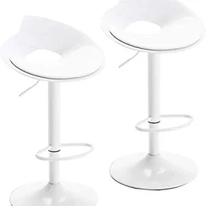 Suge Bar Sedie Colazione Cucina Sgabelli Sgabelli Bar Chrome poggiapiedi Stoolwith Schienale - Alto Sgabello Creativo Holl...