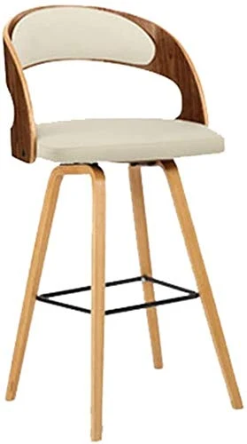 Suge Bar Sedie Colazione Cucina Sgabelli Nord Europa Legno massello Sedia Schienale Sedia Moderna Semplice Sgabello Alto p...