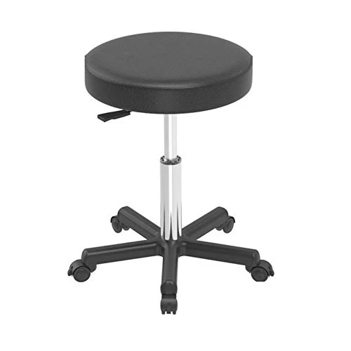 SXRDZ Gambe Sgabello su Ruote, di Bellezza di Massaggio Scopare Sedia Regolabile Girevole Salon Sgabello Manicure Tatuaggi...