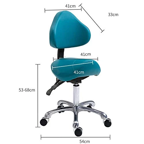 SXRDZ Medical Dental Sgabello rotolamento Girevole Salone di Bellezza Sedia, Sgabello Spa, Tecnico