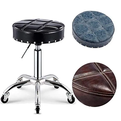SXRDZ Regolabile Altezza idraulica Girevole Universale Sgabello, Utilizzato Valore Massaggi Ufficio Viso Spa Medical Tatua...