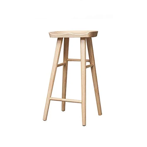 SXRDZ Sgabello Bar Nordic Wood Wood Bar Sgabello Sgabello Sgabello Sgabello Semplice Home Hotel Sun Single Seggiolone Segg...