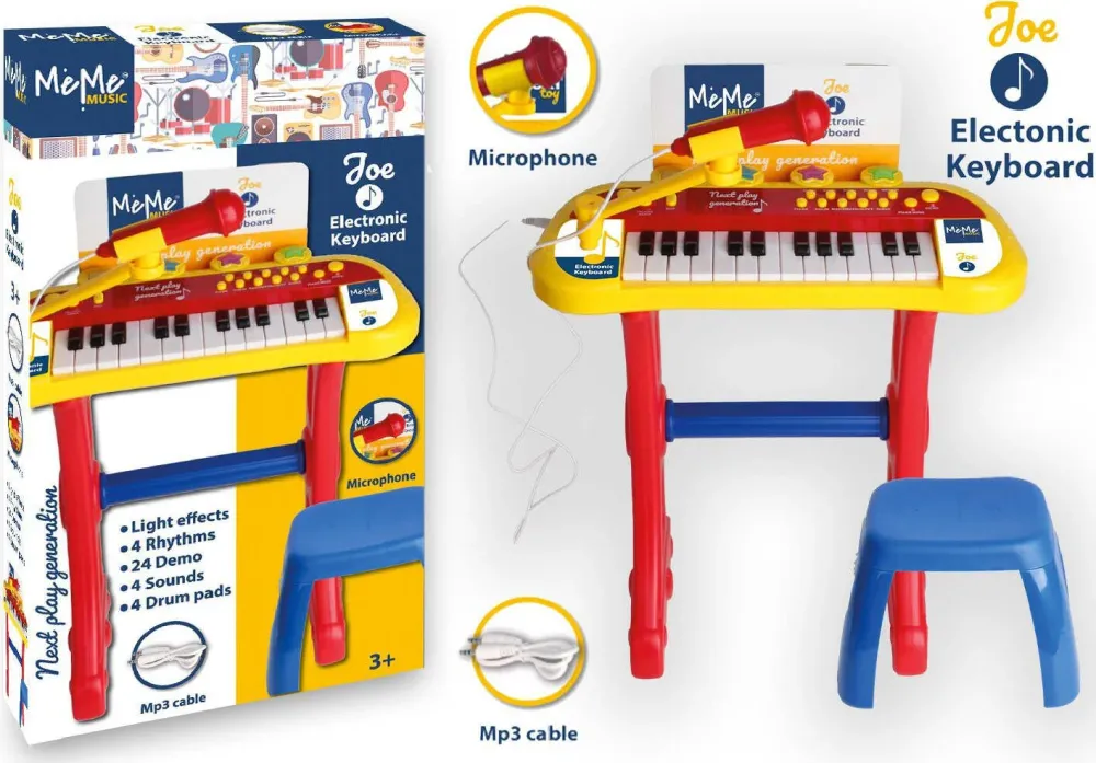Tastiera 24 Tasti Gambe e Sgabello Joe