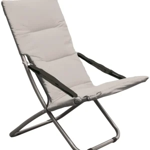 Tata Linda Sedia Pieghevole Capri Cm. 83X50X93 H Col. Ecrù 2.00 Pz