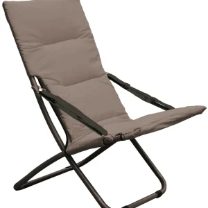 Tata Linda Sedia Pieghevole Capri Cm. 83X50X93 H Col. Grigio Scuro 2.00 Pz